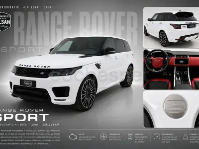 Käytetty Land Rover Range Rover Sport Autobiography Dynamic 339 HP (249 kW) 2019 Valkoinen Katumaasturi