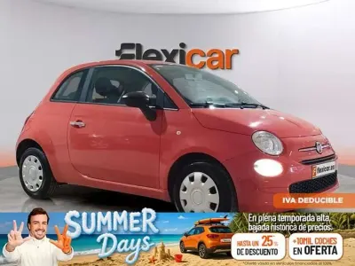 Usado Fiat 500 71 CV (52 kW) 2022 Naranja Berlina