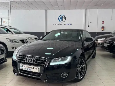 Usado Audi A5 160 CV (117 kW) 2009 Negro Coupe