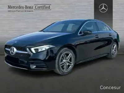 Usado Mercedes A250 218 CV (160 kW) 2021 Negro Berlina