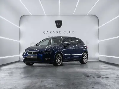 Usado Seat Leon FR 150 CV (110 kW) 2016 Azul Berlina