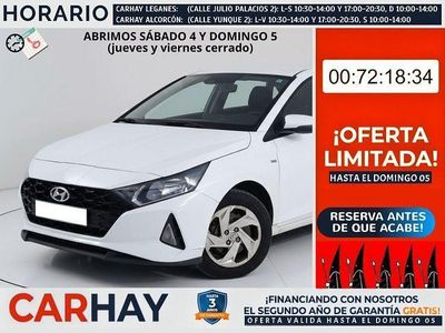 Usado Hyundai i20 101 CV (74 kW) 2021 Blanco Utilitario