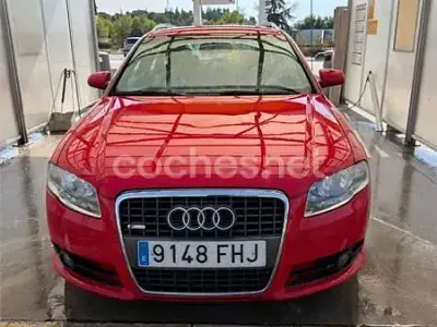 Usado Audi A4 S-Line 200 CV (147 kW) 2006 Rojo Familiar
