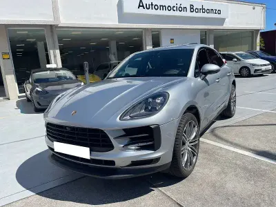 Usado Porsche Macan S 354 CV (260 kW) 2019 Gris / plata SUV