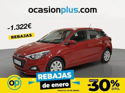Rojo Usado 2019 Hyundai i20 Berlina | 11.900 € (Precio justo)