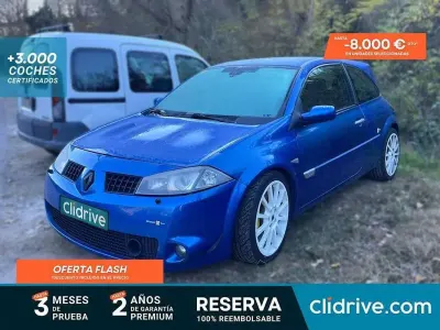Usado Renault Mégane 224 CV (164 kW) 2006 Azul Utilitario