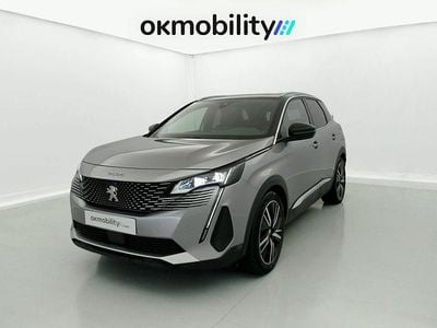 Gris artense / negro Usado 2022 Peugeot 3008 GT | 21.500 € (Precio justo)