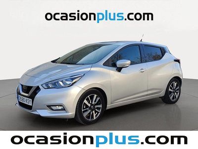 Usado Nissan Micra Acenta 101 CV (74 kW) 2019 Gris plata Utilitario