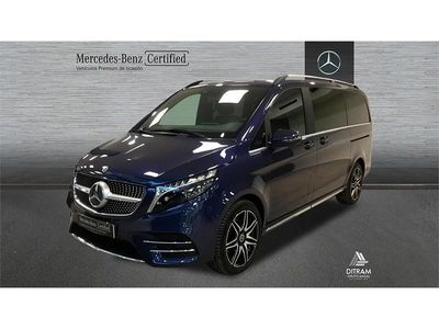 Azul Usado 2023 Mercedes V250 Avantgarde Monovolumen | 66.429 € (Caro)