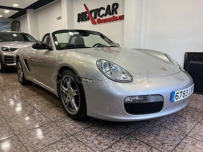 Usado Porsche Boxster 240 CV (176 kW) 2004 Gris / plata Descapotable