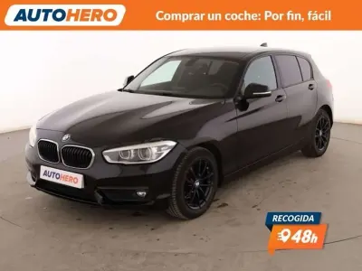 Usado BMW 116 Sport Line 110 CV (80 kW) 2017 Negro Utilitario