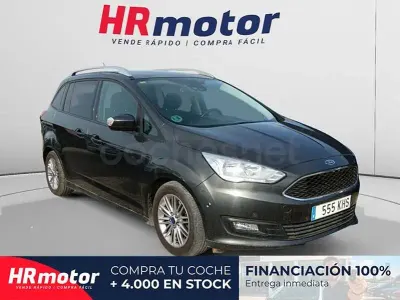 Usado Ford Grand C-Max Trend 125 CV (91 kW) 2018 Negro Monovolumen