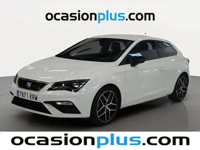 Usado Seat Leon FR 150 CV (110 kW) 2018 Blanco Utilitario