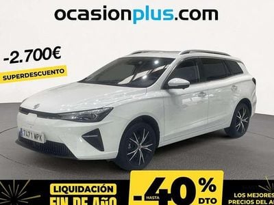 Usado MG MG5 EV Luxury 114 kW (156 CV) 2024 Blanco Familiar