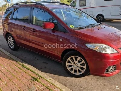 Usado Mazda 5 Active 110 CV (80 kW) 2009 Rojo Monovolumen
