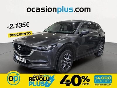 Usado Mazda CX-5 165 CV (121 kW) 2018 Gris SUV