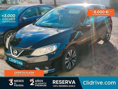 Negro Usado 2015 Nissan Pulsar N-Connecta Utilitario | 7890 € (Precio justo)