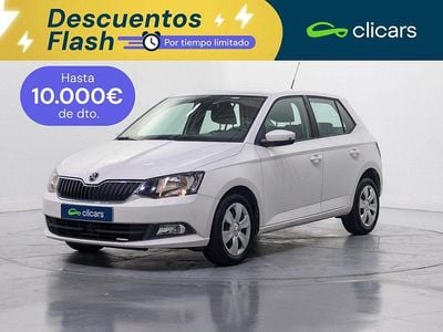 Usado Skoda Fabia Ambition 60 CV (44 kW) 2015 Blanco Berlina