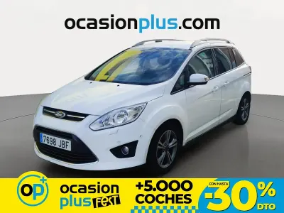 Usado Ford C-MAX Trend 125 CV (91 kW) 2014 Blanco Monovolumen