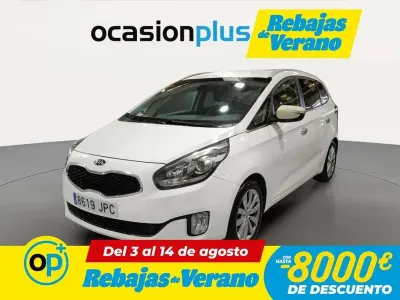 Usado Kia Carens 135 CV (99 kW) 2016 Blanco Monovolumen