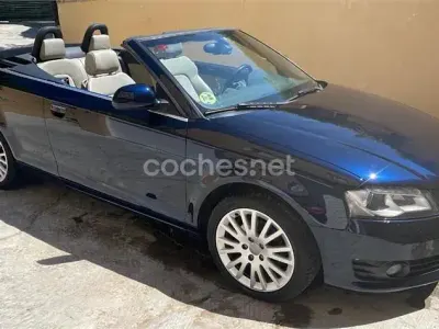 Usado Audi A3 Cabriolet Attraction 140 CV (102 kW) 2010 Azul Descapotable