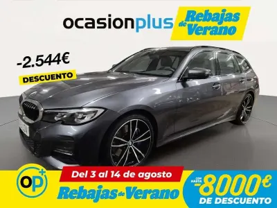 Usado BMW 320 190 CV (139 kW) 2020 Gris Familiar