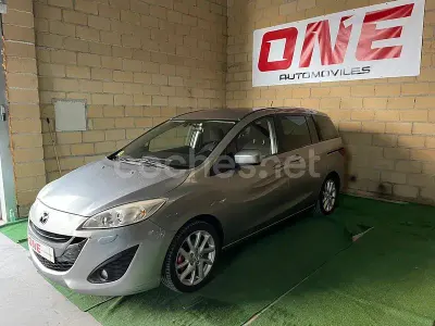 Usado Mazda 5 Luxury 115 CV (84 kW) 2012 Gris / plata Monovolumen