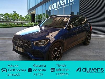 Usado Mercedes GLC200 163 CV (119 kW) 2021 Azul SUV