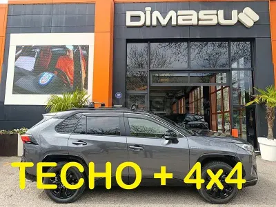 Usado Toyota RAV4 Hybrid Style 222 CV (163 kW) 2021 Gris / plata SUV