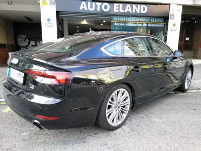 Usado Audi A5 190 CV (139 kW) 2017 Negro Coupe
