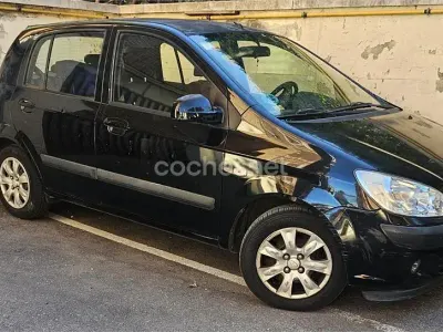 Usado Hyundai Getz GLS 106 CV (77 kW) 2007 Negro Utilitario