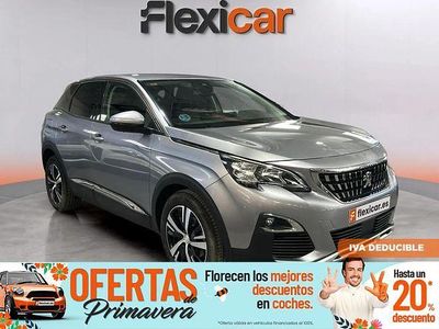 Usado Peugeot 3008 Allure 130 CV (95 kW) 2019 Gris SUV