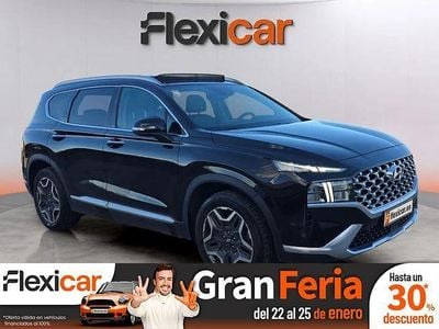 Negro Usado 2021 Hyundai Santa Fe SUV | 29.490 € (Precio justo)
