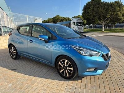 Azul Usado 2017 Nissan Micra Visia Berlina | 9400 € (Precio justo)