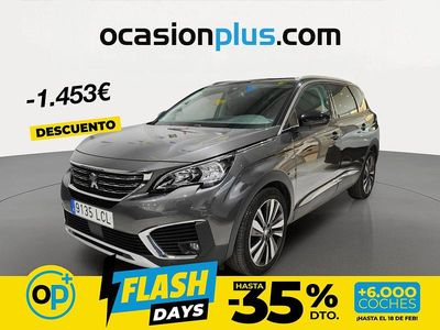 Usado Peugeot 5008 Allure 130 CV (95 kW) 2019 Gris SUV