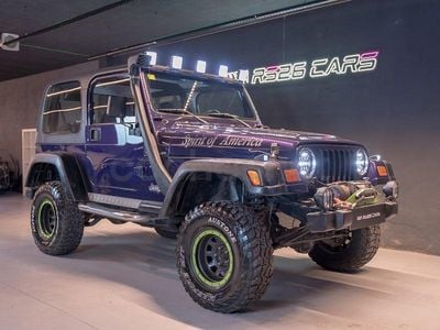 Usado Jeep Wrangler 118 CV (86 kW) 1999 Azul SUV