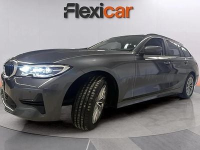 Usado BMW 320e 190 CV (139 kW) 2021 Negro Familiar