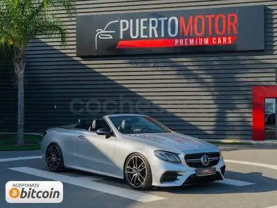 Usado Mercedes E53 AMG 435 CV (319 kW) 2019 Gris / plata Descapotable
