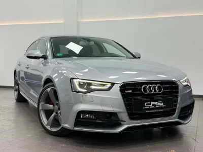 Usado Audi A5 Sportback S-Line 177 CV (130 kW) 2016 Gris Utilitario