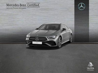 Gris Usado 2025 Mercedes CLA220 AMG line Berlina | 41.500 € (Buen precio)