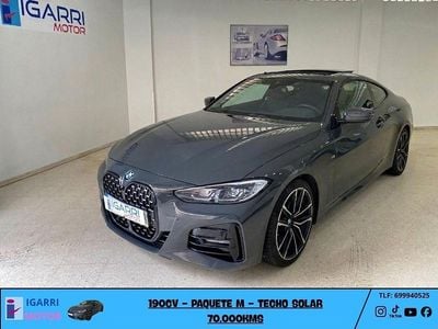 Usado BMW 420 M Sport 190 CV (139 kW) 2021 Gris