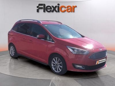 Usado Ford Grand C-Max Trend+ 100 CV (73 kW) 2016 Rojo Monovolumen