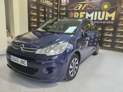 Usado Citroën C3 Attraction 75 CV (55 kW) 2015 Azul Berlina