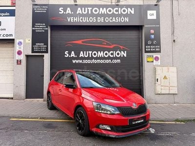 Brugt Skoda Fabia Monte Carlo 110 HK (80 kW) 2018 Rød Sedan