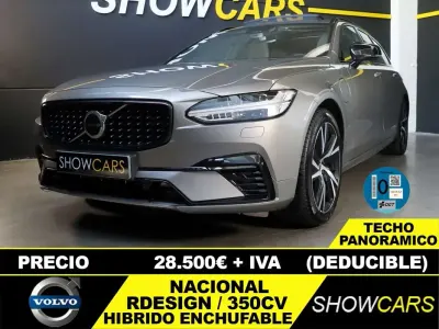 Usado Volvo V90 R-Design 351 CV (258 kW) 2022 Beige Familiar