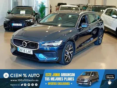 Usado Volvo V60 R-Design 390 CV (286 kW) 2020 Azul Familiar