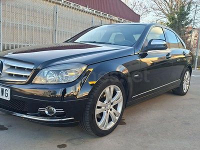 Usado Mercedes C180 Avantgarde 156 CV (114 kW) 2007 Negro Berlina