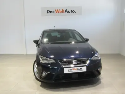 Usado Seat Ibiza FR 150 CV (110 kW) 2021 Azul Utilitario