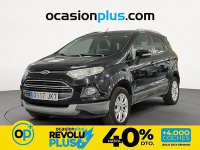 Usado Ford Ecosport Titanium 95 CV (69 kW) 2015 Negro SUV