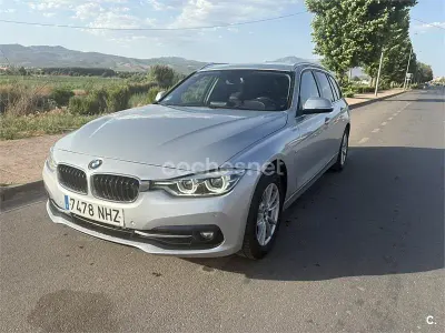 Usado BMW 320 Sport Line 190 CV (139 kW) 2017 Gris / plata Familiar